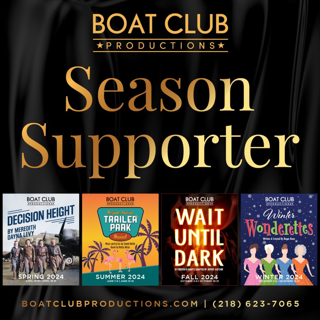 Boat Club Productions Season Supporter
